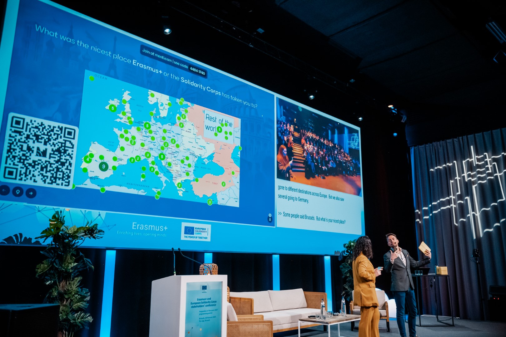 European conference moderator